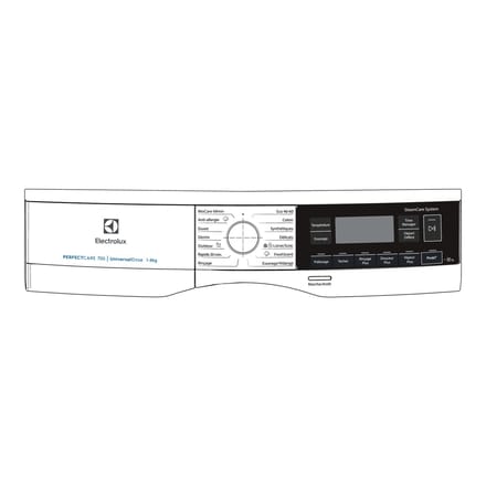 AEG controlepaneel, wit, Electrolux, FR 140234350027