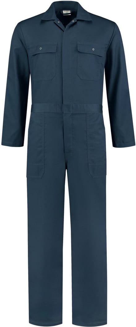Top Rock Overal OVPK6535-007 drukknoop poly/katoen - Navy - 70