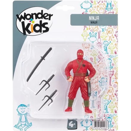 Ninja figuur en accessoires Wonderkids