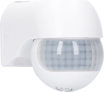 LED's Light 2-in-1 Bewegingsmelder met 12 meter bereik - Voor binnen & buiten - Wandmontage - Wit - Bewegingsmelders - Bewegingssensor inbouw