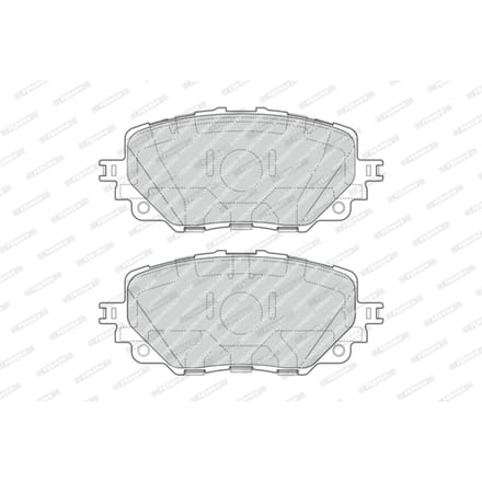Remblokset FERODO FDB4873, voor