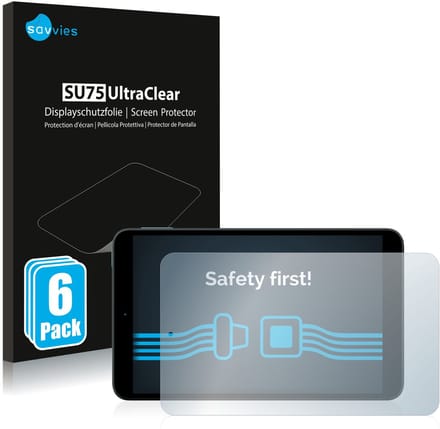 Savvies - Screenprotector voor Nokia T10 - Folie Beschermfolie transparant 6 Stuks