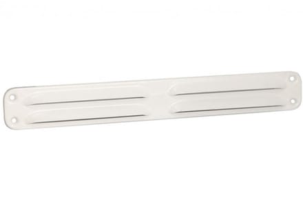 Nedco Aluminium schoepenrooster 300x40mm Wit