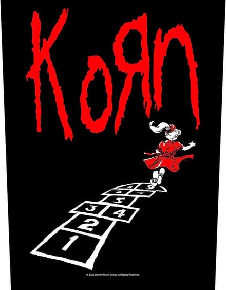 Korn - Follow The Leader Rugpatch - Zwart