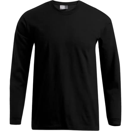 Promodoro Men´s Premium-T Long Sleeve E4099 - Black - M