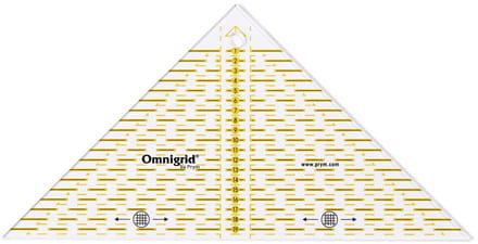 PRYM Driehoek 1/4 kwadraat 20 cm Omnigrid 611313 - Prym