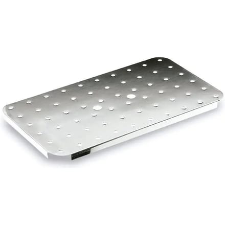 Geperforeerde dubbele bodem GN 1/2 inox Lacor