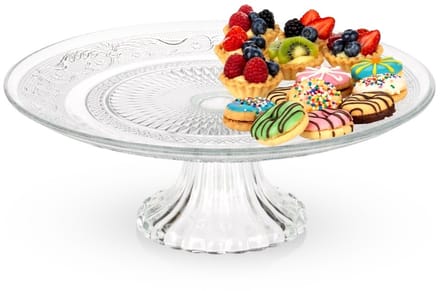 Vilde Etagère Glas - 25 cm - Vaatwasserbestendig - Transparant
