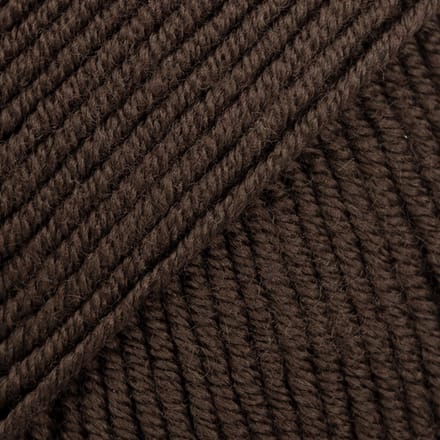 DROPS Merino Extra Fine Uni Colour - 09 donkerbruin - Wol Garen