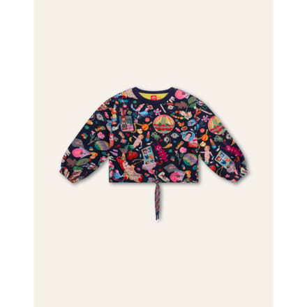 Oilily Hexima Sweater- maat110/5yr Patriot Blauw
