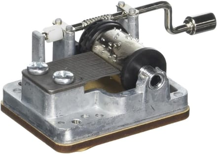 Wat een wonderlijke wereld Mini Crank Music Box