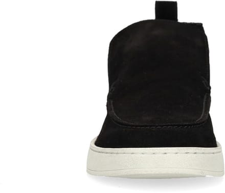 Manfield - Heren - Zwarte suède boots - Maat 43