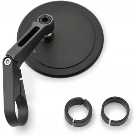 Korte achteruitkijkspiegel, abs+alu-markering e Daytona Vf3/Barend