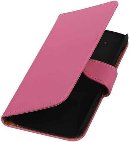 Bookstyle Wallet Case Hoesjes Geschikt voor HTC Desire 526 / Plus Roze