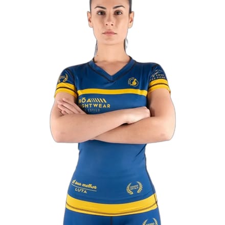 Dames-Rashguard Boa Fightwear Formula da Luta