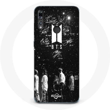 Coque - BTS - Huawei P30 Lite - Souple - Noir - Membres BTS