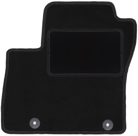 Bestuurdersmat zwart voor: Ford C-MAX MK2 minivan (2010-2012)
