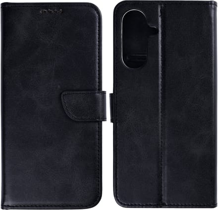 Rixus Bookcase For Samsung Galaxy S26 Plus Black