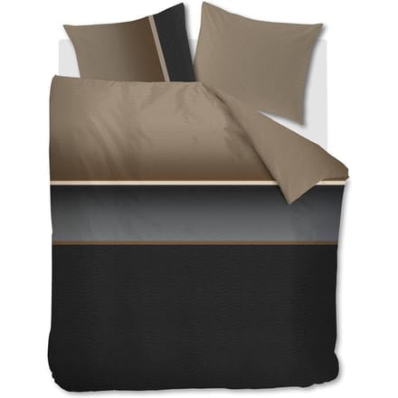Beddinghouse Kian dekbedovertrek - Tweepersoons - 200x200/220 - Grijs