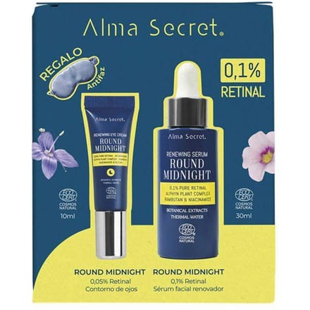 Anti-âge et anti-rides Coffret rond Minuit 3 pièces