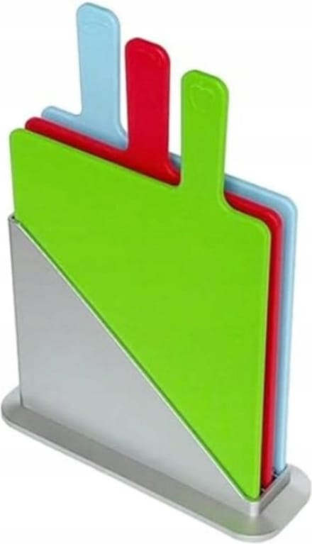 Edënbërg Snijplank - Snijplankenset met Houder - 3 Stuks - 23cm x 30cm x 0.6cm