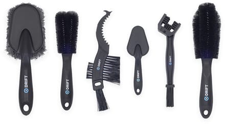 Bike Brush Kit – Fietsborstel Set voor Frame, Ketting & Componenten – 6-delig Borstelpakket