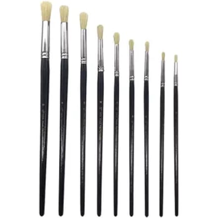 Sencys Set Ronde Kwasten 9st