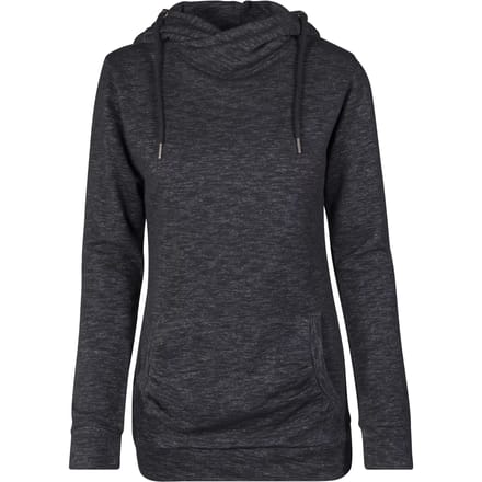 Urban Classics - Slub Terry High Neck Hoodie/trui - 3XL - Zwart/Wit
