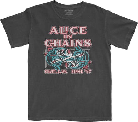 Alice In Chains - Totem Fish Heren T-shirt - M - Zwart