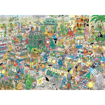 Jumbo Jan van Haasteren Het Tuincentrum 1000 stukjes Volwassenen puzzels