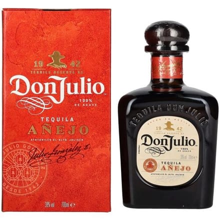 Don Julio Tequila Añejo 100% Agave 38% Vol. 0,7l
