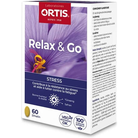 Ortis Relax & Go 4x15 Gecomprimeerde tabletten