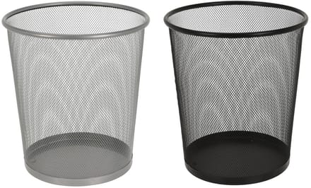 Metalen Prullenbak 30 cm - Duurzaam en Stijlvol Afvalbeheer