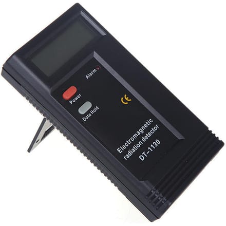 Détecteur de rayonnement électromagnétique numérique LCD EMF Meter