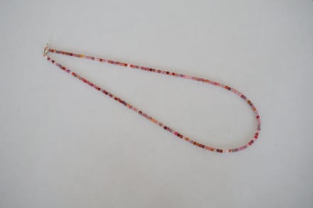 Spinel gefacetteerd collier