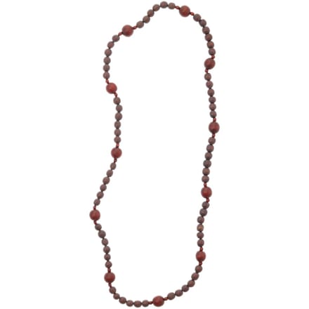 Behave – Ketting – Hout – Klassiek boho design – 88 cm – Nikkelvrij