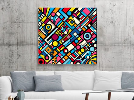 Kunstprint | Wanddecoratie | Dibond | 50 × 50 cm
