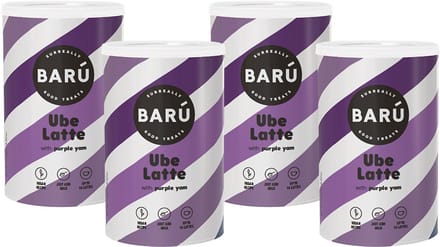 BARÚ Ube Latte - Instant Theepoeder - 4 x 250g - 64 porties