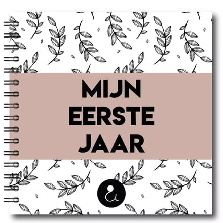 Studio Ins & Outs Babyboek 'Mijn eerste jaar' - Sand