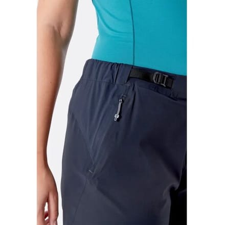 Rab Women's Kinetic Alpine 2.0 Waterproof Pants (Maat - 12 Reg, Kleur - BLACK)