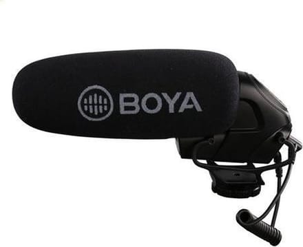 BOYA BY-BM3032 microfoon Zwart Microfoon voor digitale camcorders