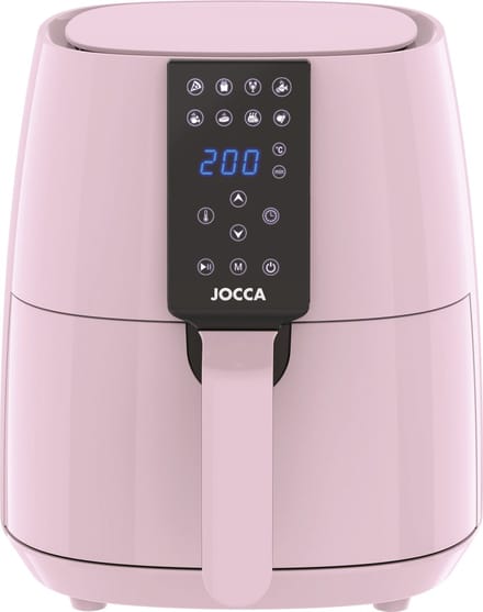 Jocca Sweet 2326P Airfryer - Heteluchtfriteuse - 3.8 Liter - 1450 Watt - Roze