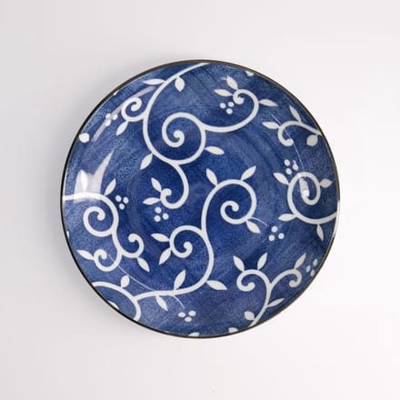 Tokyo Design Studio - Tokyo Blue Karakusa Bord - 21,5 x 3,4 cm