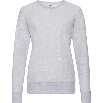 Dunne sweatshirt voor dames Fruit of the Loom Raglan