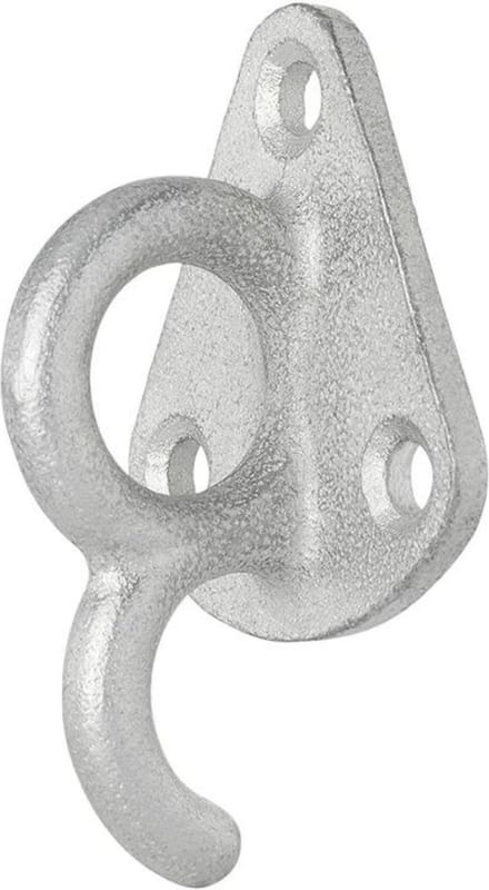 ProPlus Touwhaak met oog - Metaal - 70 x 45 mm - Opschroefbaar - 3 schroefgaten