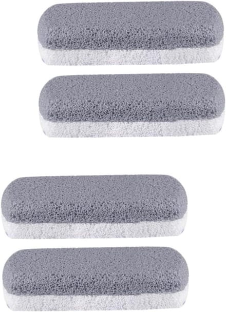 Voetvijlen Set - Eelt Verwijderaar - Voeten Verzorgen - Ergonomisch Ontwerp - 4 Stuks - Grijs