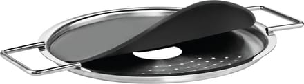Eva Trio - Afgietdeksel Ø 16 cm - Roestvast Staal - Zilver -