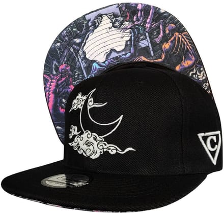 Capiche® Snapback Pet – Goedenacht – Zwart – Verstelbaar met Druksluiting – Pet Mannen – Goodnight