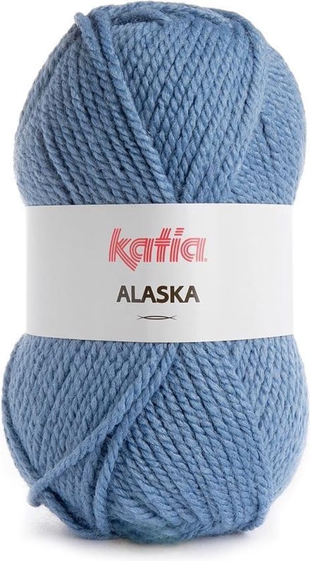 Katia Alaska - 27 blauw - Acryl Garen