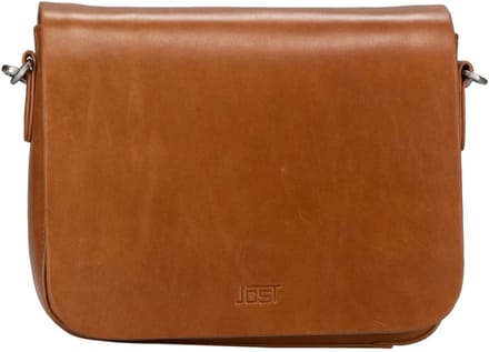 JOST Leren schoudertas Rana Shoulder Bag Cognac bruine